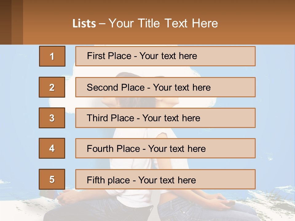 Two Women Sitting On The Ground With A Cloud Above Them PowerPoint Template