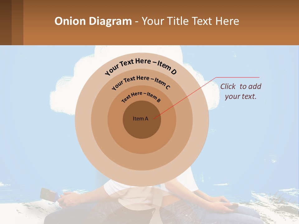 Two Women Sitting On The Ground With A Cloud Above Them PowerPoint Template