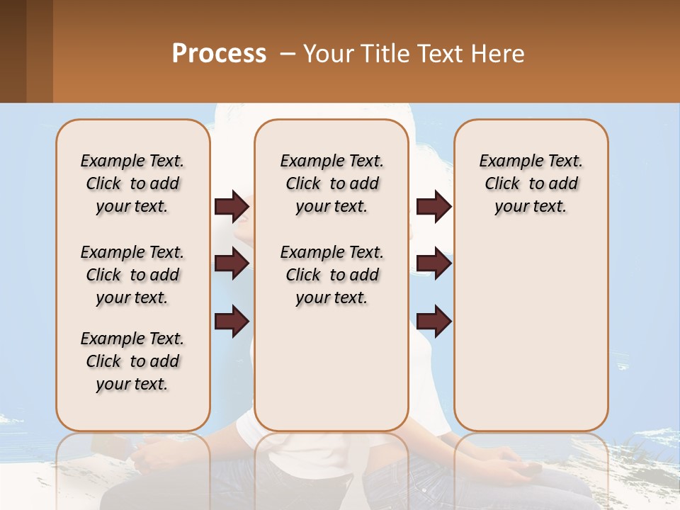 Two Women Sitting On The Ground With A Cloud Above Them PowerPoint Template
