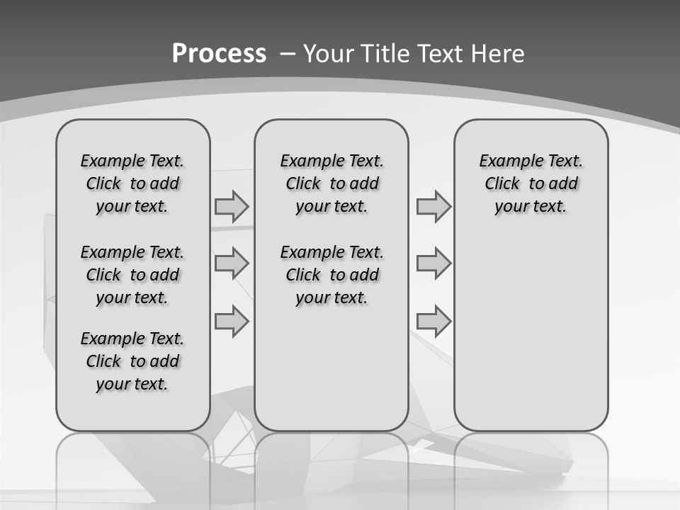 A Black And White Photo Of A Cube Shaped Object PowerPoint Template