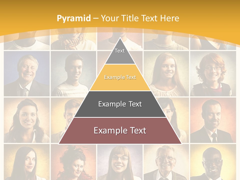 A Group Of People Are Shown In A Collage PowerPoint Template