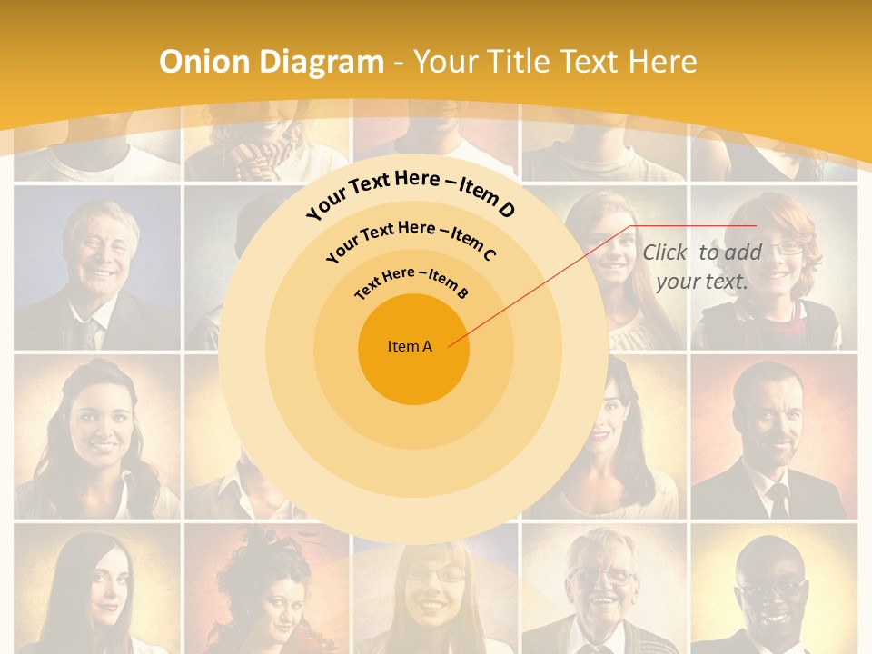 A Group Of People Are Shown In A Collage PowerPoint Template