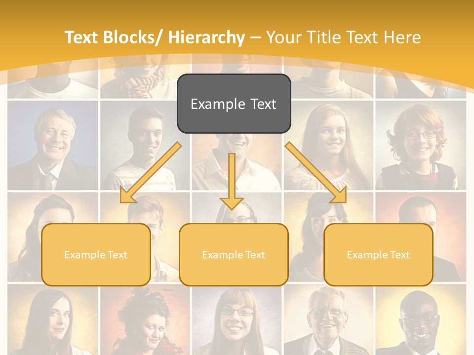 A Group Of People Are Shown In A Collage PowerPoint Template