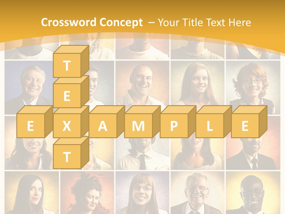 A Group Of People Are Shown In A Collage PowerPoint Template