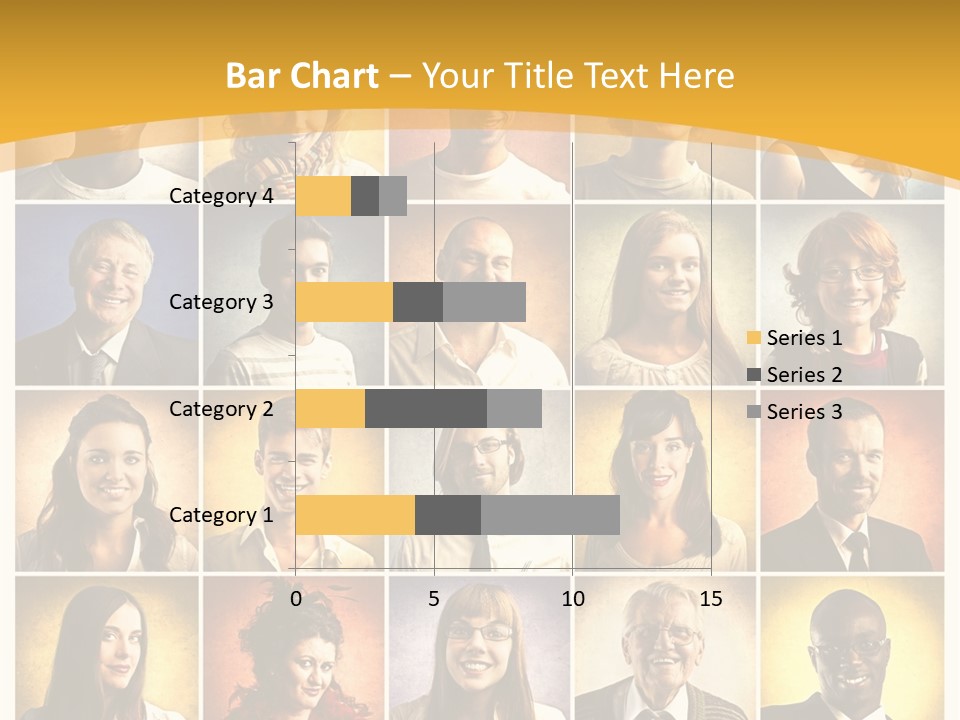 A Group Of People Are Shown In A Collage PowerPoint Template