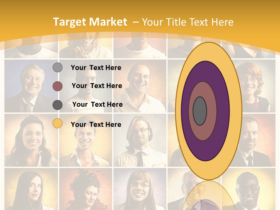 A Group Of People Are Shown In A Collage PowerPoint Template