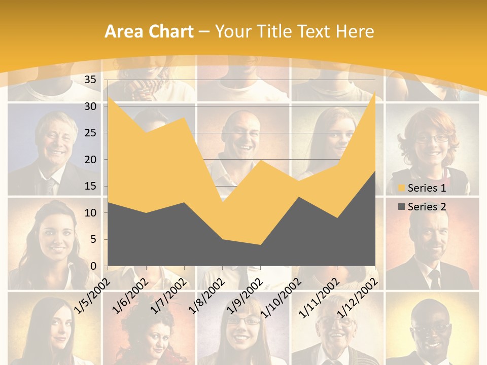 A Group Of People Are Shown In A Collage PowerPoint Template