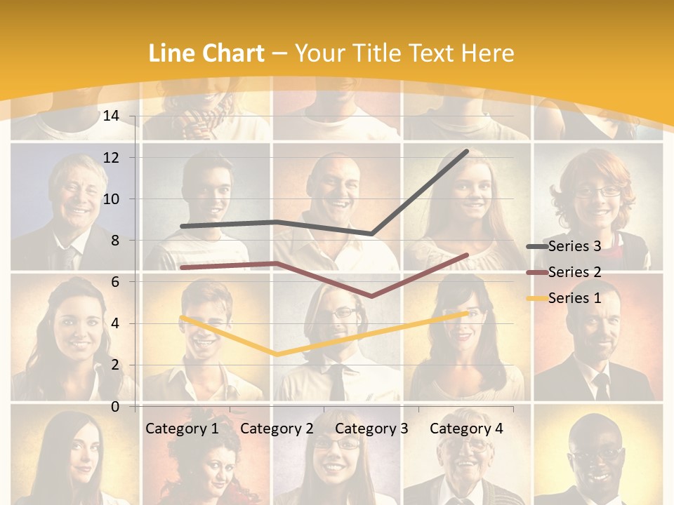 A Group Of People Are Shown In A Collage PowerPoint Template