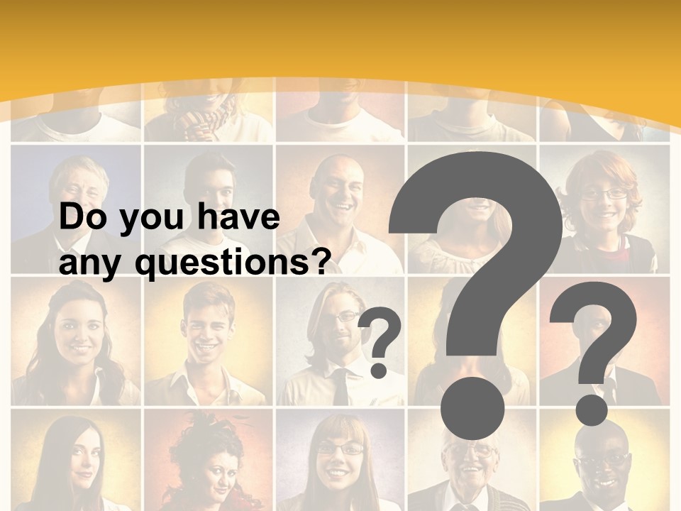 A Group Of People Are Shown In A Collage PowerPoint Template