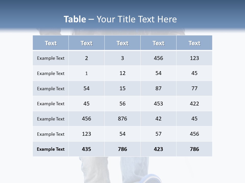 A Man In Jeans And A Jacket Is Running PowerPoint Template