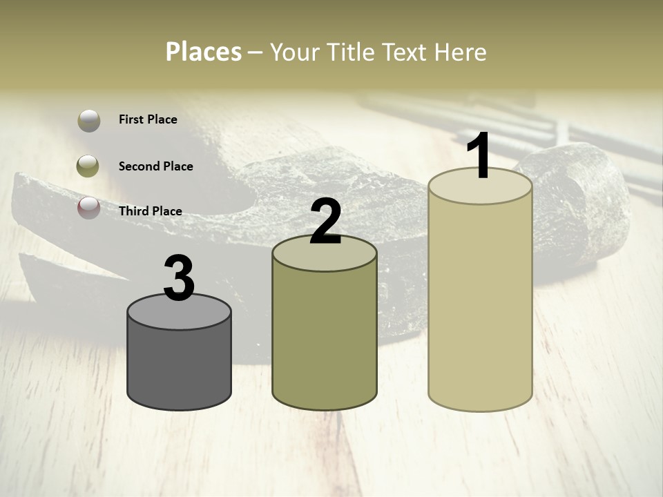 Hammer And Nails PowerPoint Template