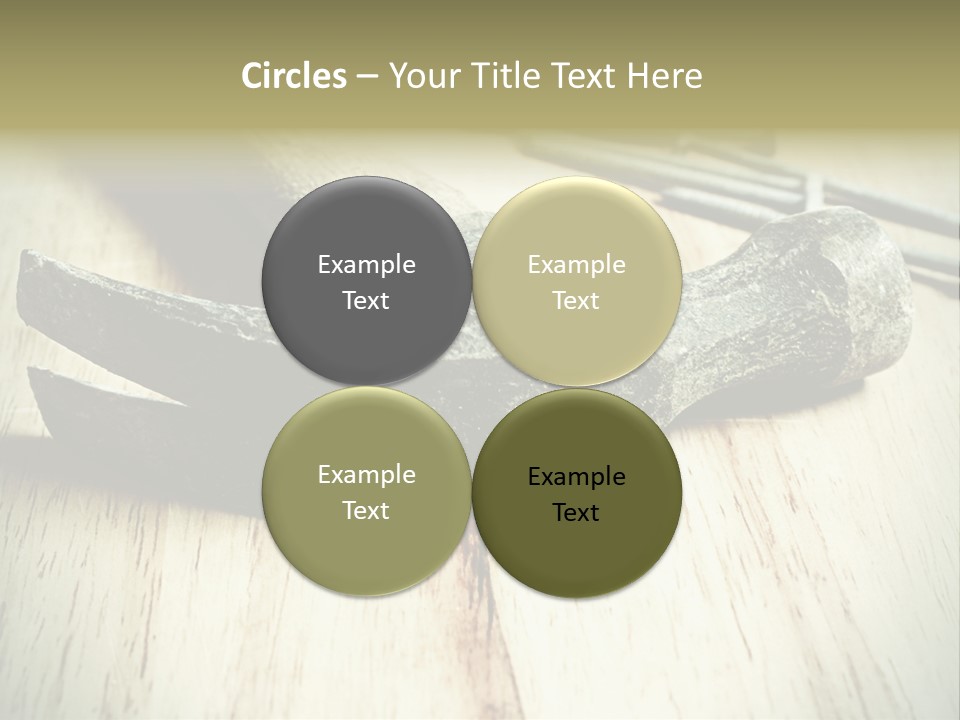 Hammer And Nails PowerPoint Template