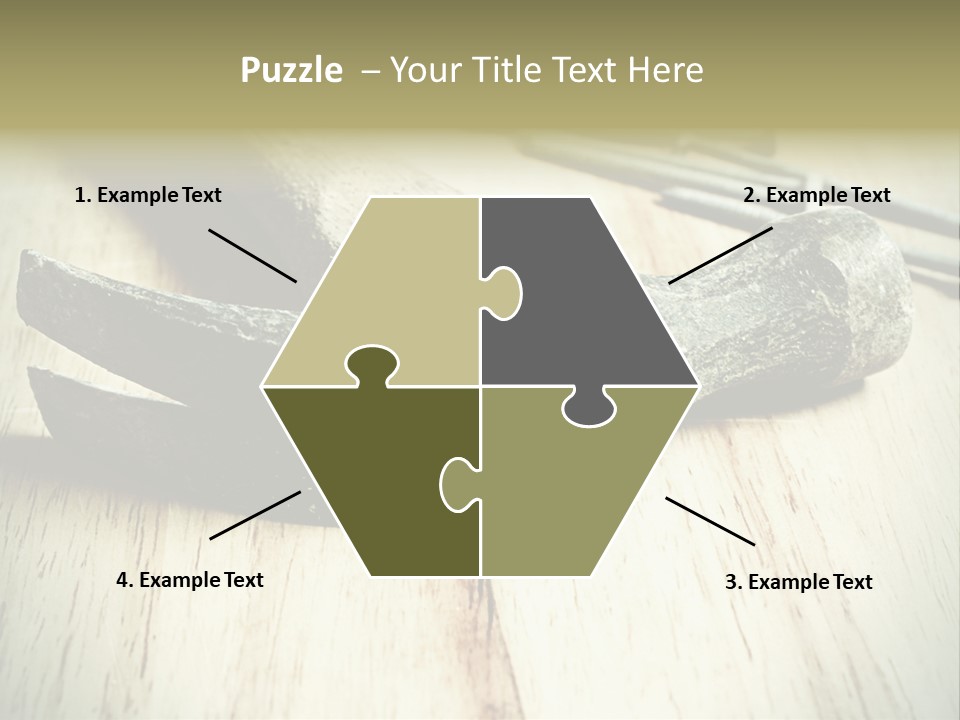 Hammer And Nails PowerPoint Template
