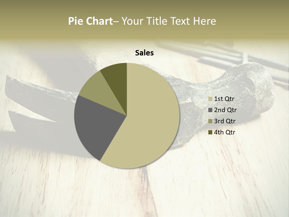 Hammer And Nails PowerPoint Template