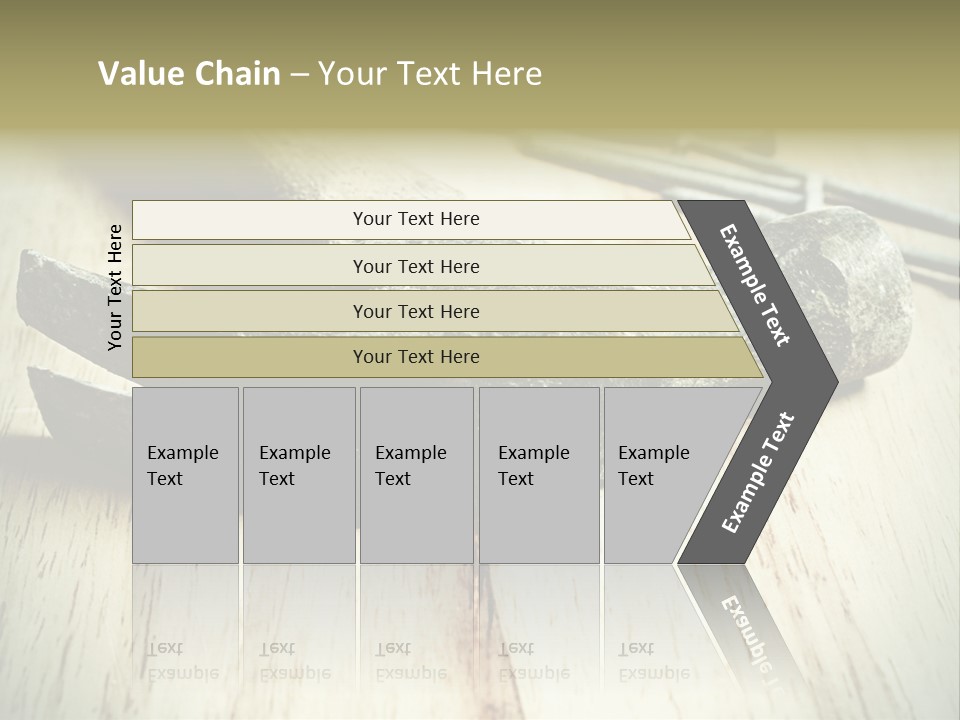 Hammer And Nails PowerPoint Template