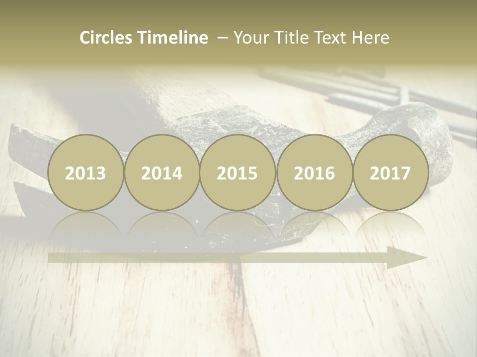 Hammer And Nails PowerPoint Template