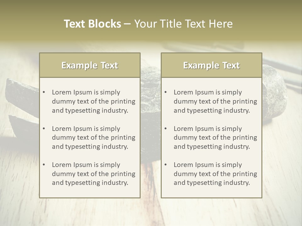 Hammer And Nails PowerPoint Template
