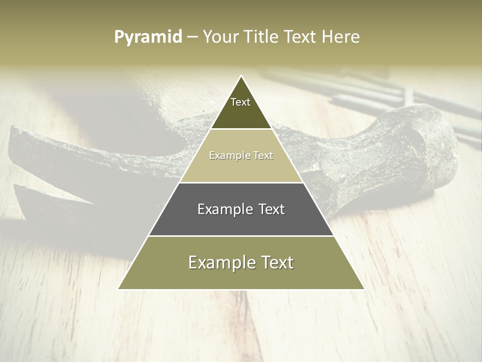 Hammer And Nails PowerPoint Template