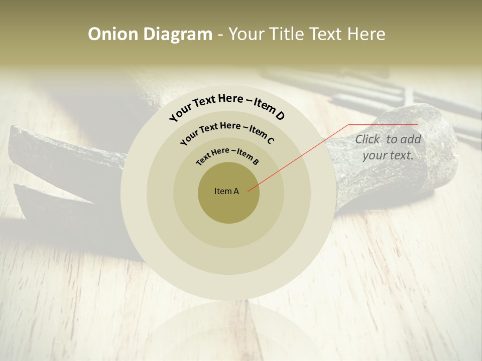 Hammer And Nails PowerPoint Template