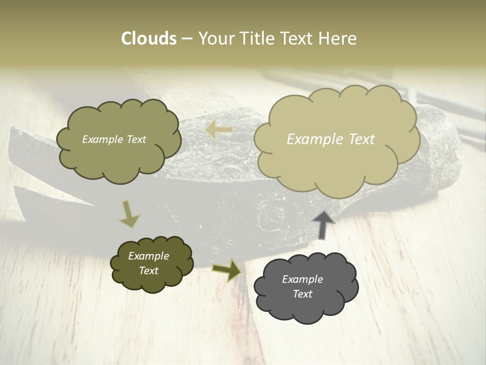 Hammer And Nails PowerPoint Template