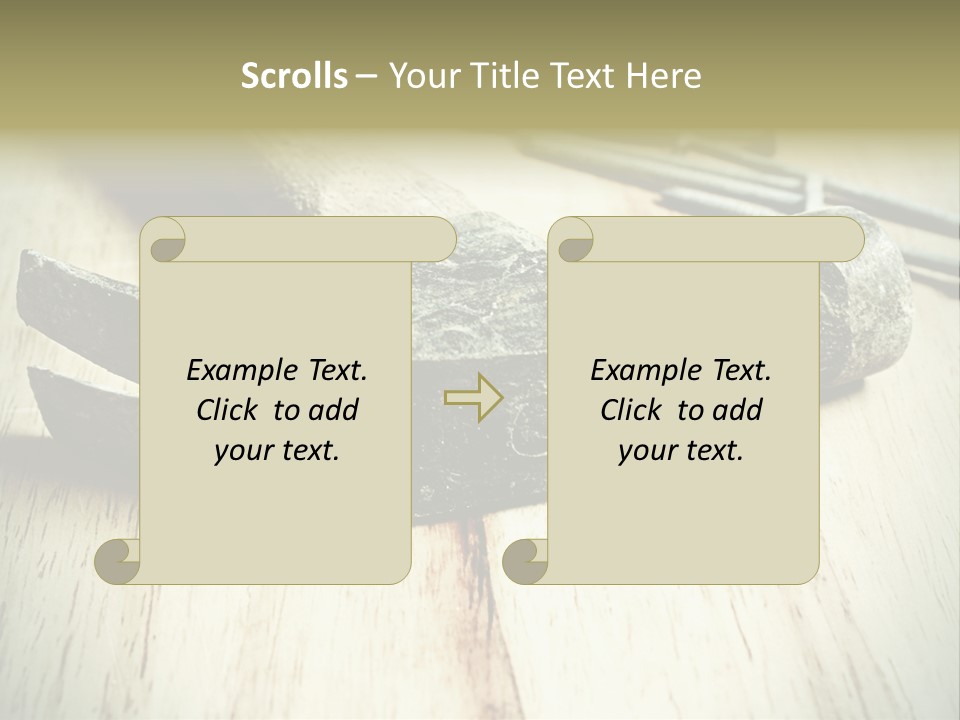 Hammer And Nails PowerPoint Template