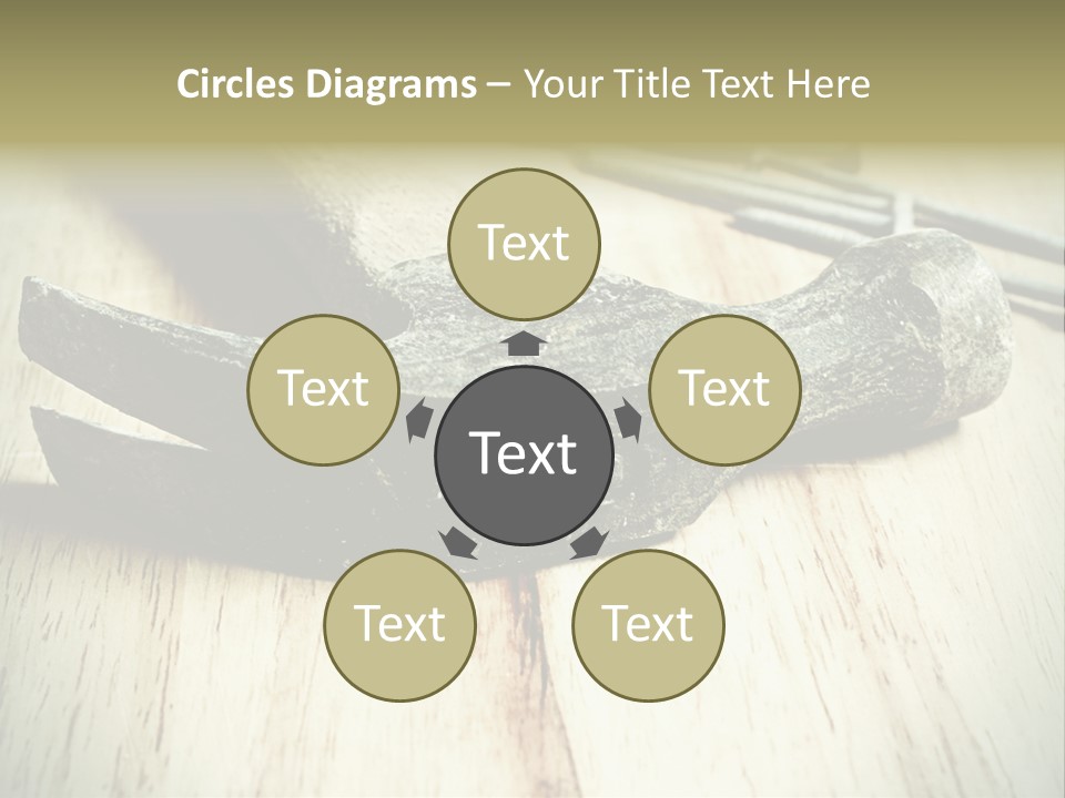 Hammer And Nails PowerPoint Template