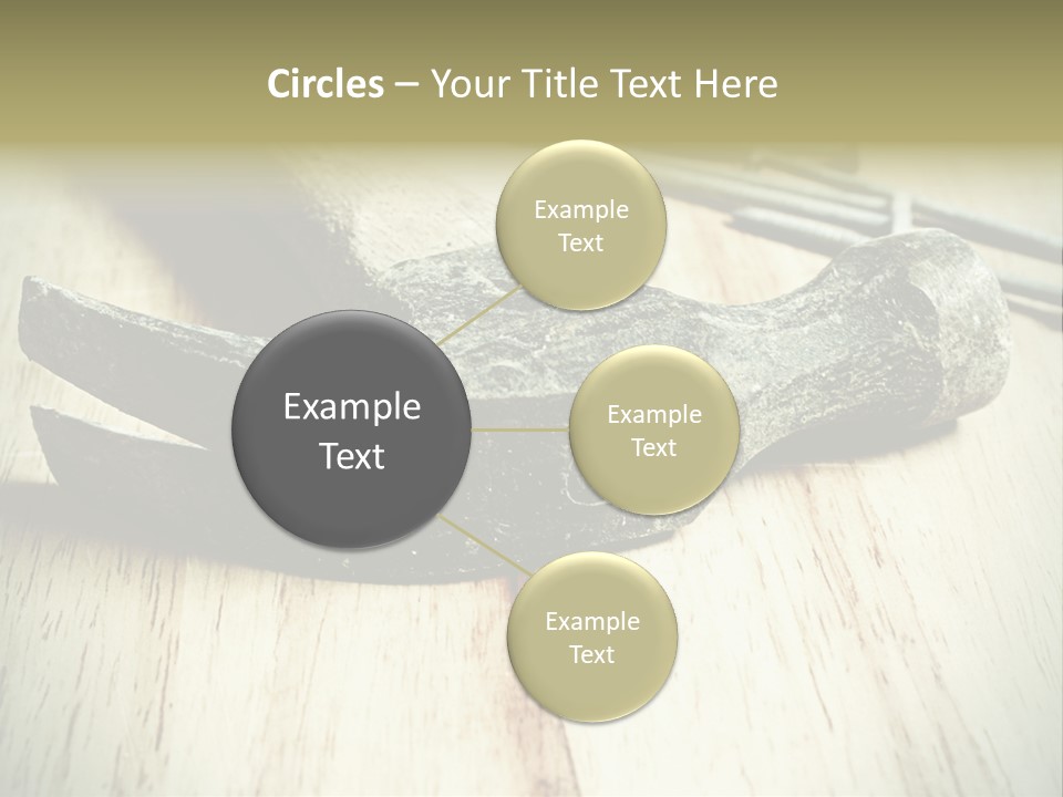 Hammer And Nails PowerPoint Template