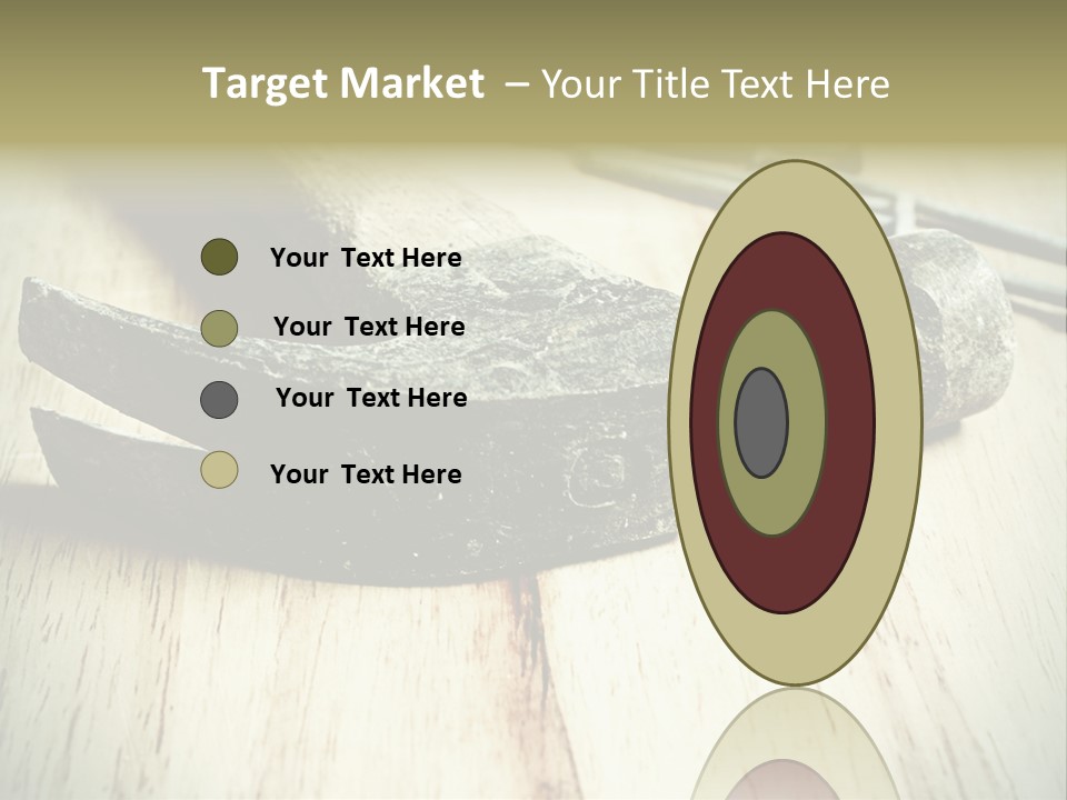 Hammer And Nails PowerPoint Template
