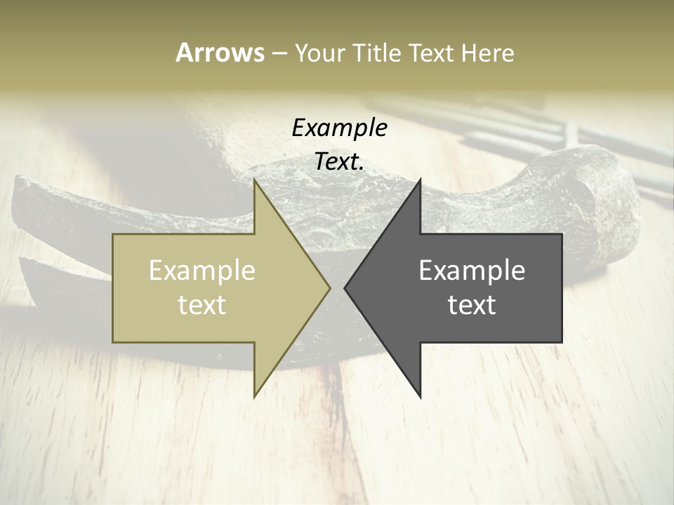 Hammer And Nails PowerPoint Template