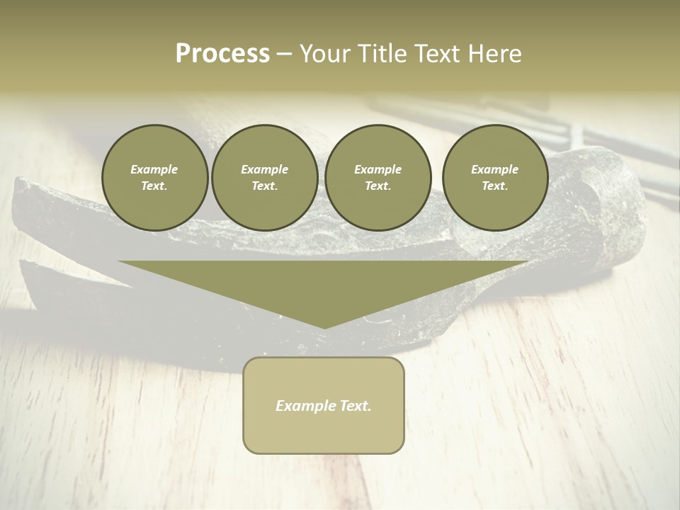 Hammer And Nails PowerPoint Template