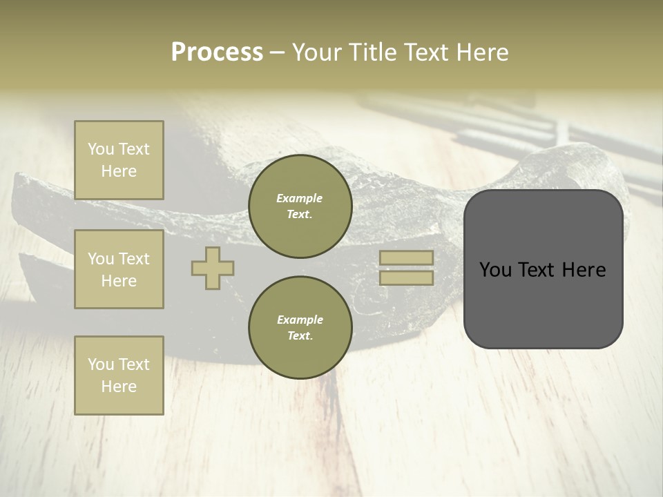 Hammer And Nails PowerPoint Template