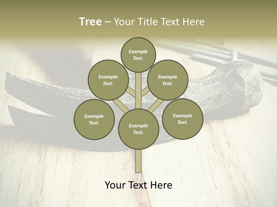 Hammer And Nails PowerPoint Template