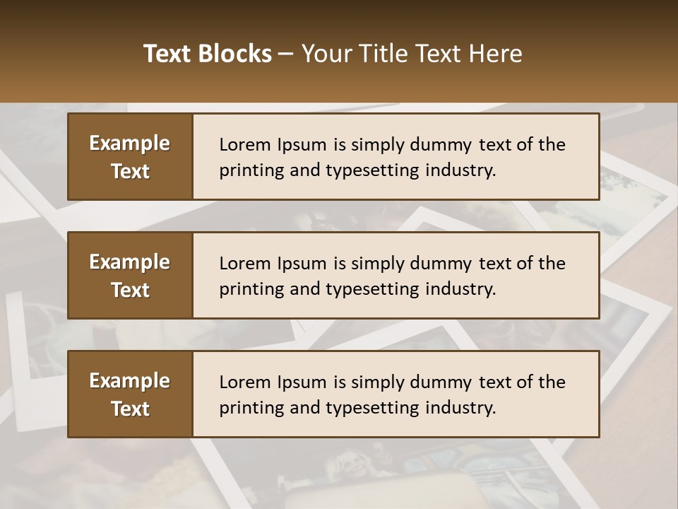 Photographs PowerPoint Template