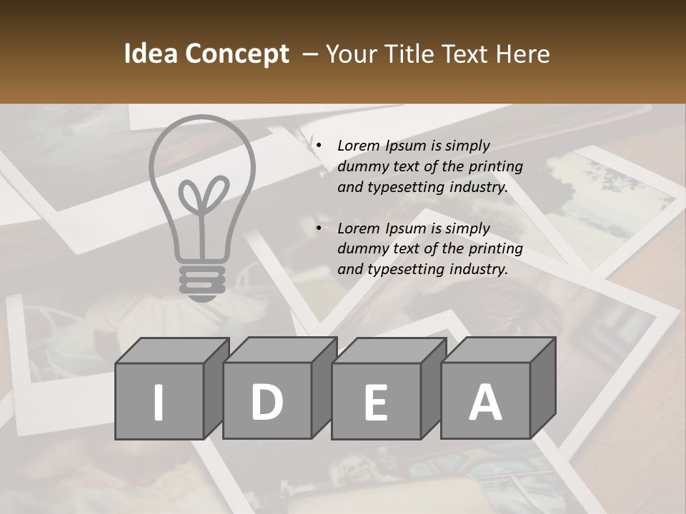 Photographs PowerPoint Template