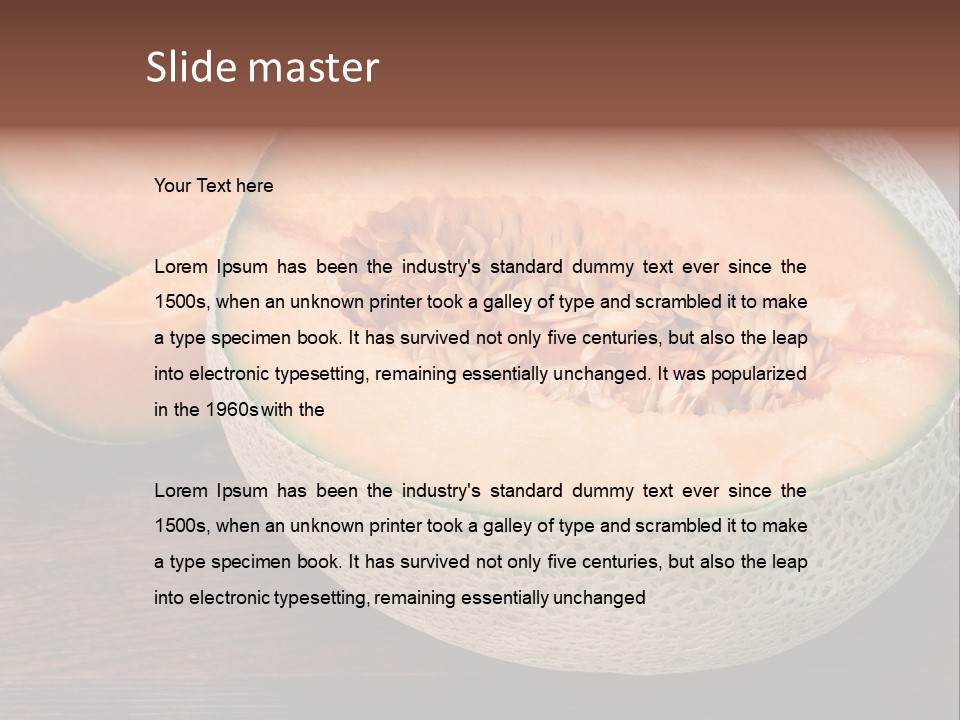 Melon PowerPoint Template