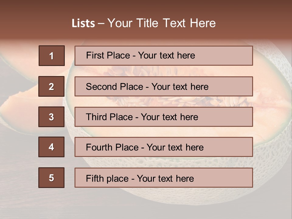 Melon PowerPoint Template