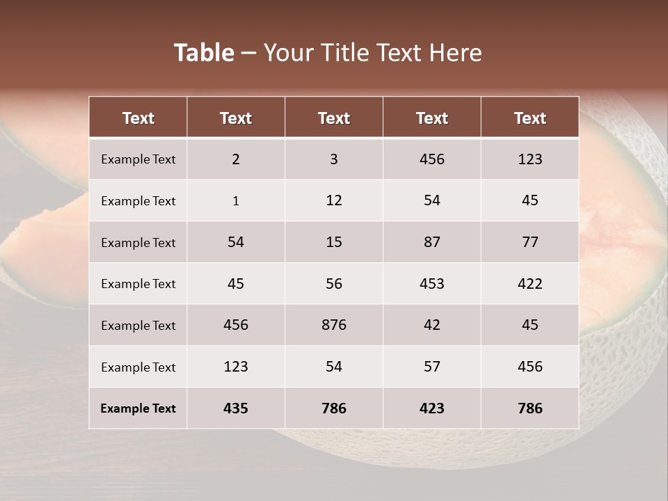 Melon PowerPoint Template