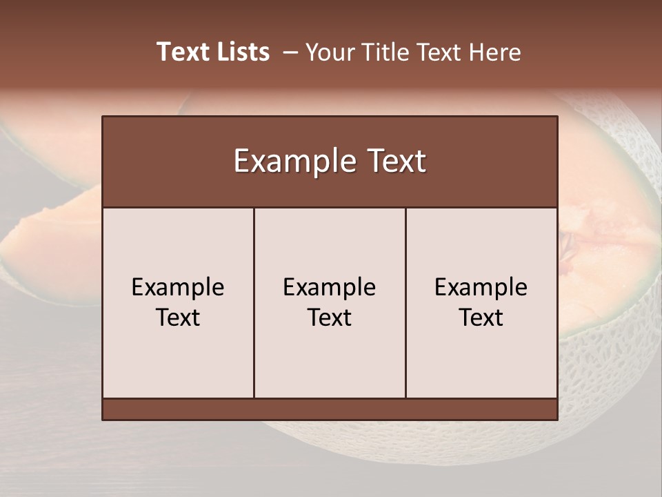 Melon PowerPoint Template