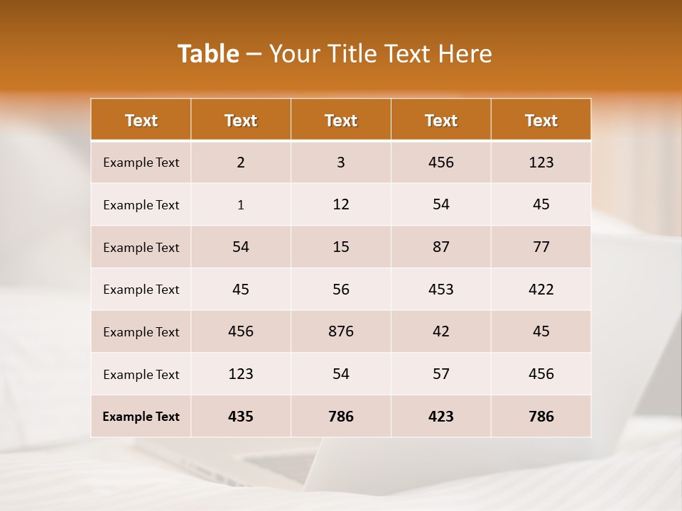 A Man Laying In Bed Next To A Laptop Computer PowerPoint Template