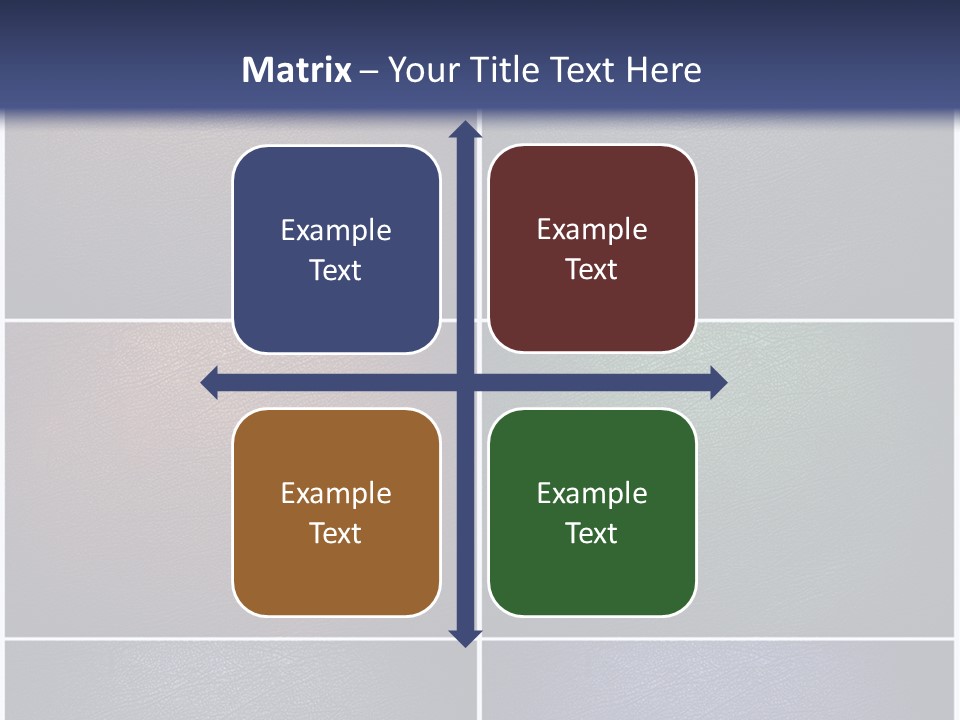 A Group Of Different Colored Leather Textures Powerpoint Template PowerPoint Template