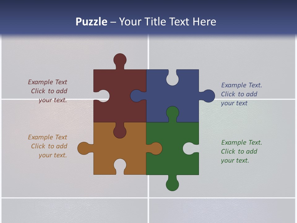 A Group Of Different Colored Leather Textures Powerpoint Template PowerPoint Template