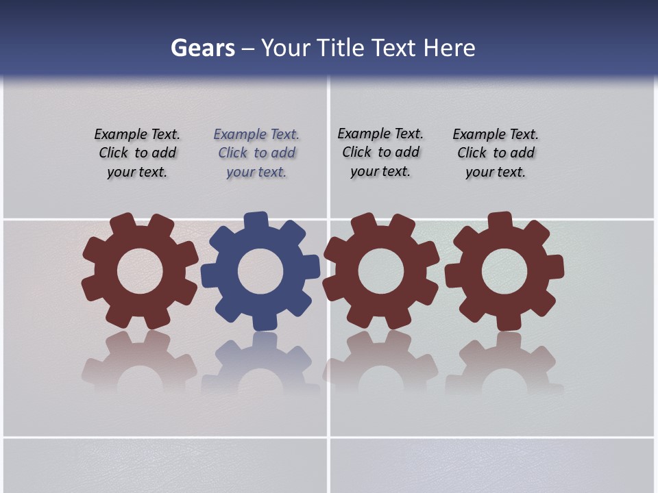 A Group Of Different Colored Leather Textures Powerpoint Template PowerPoint Template