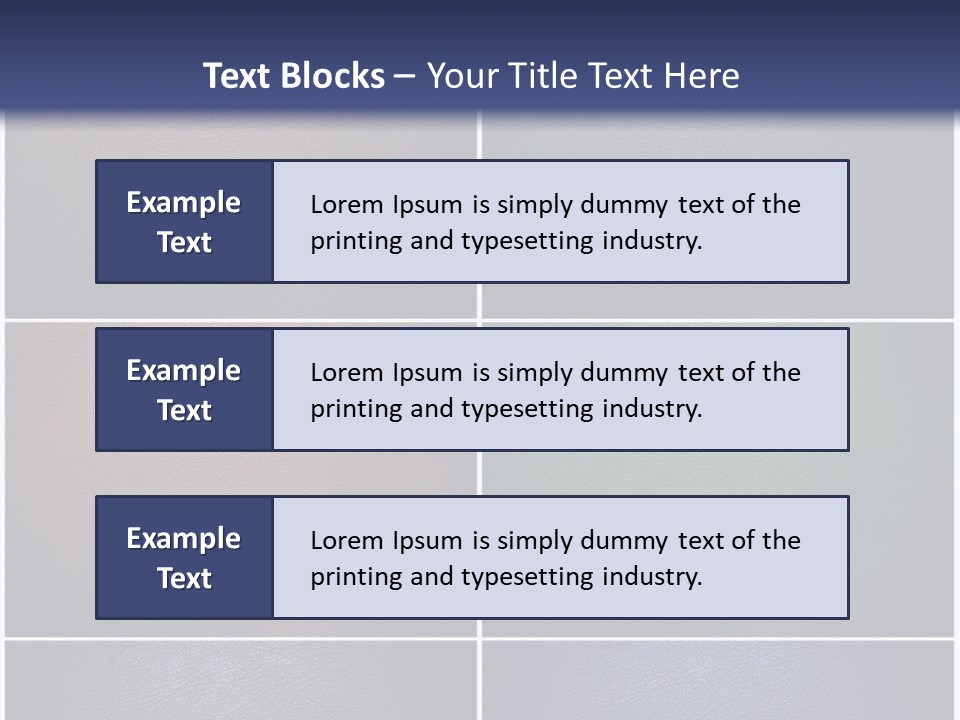 A Group Of Different Colored Leather Textures Powerpoint Template PowerPoint Template