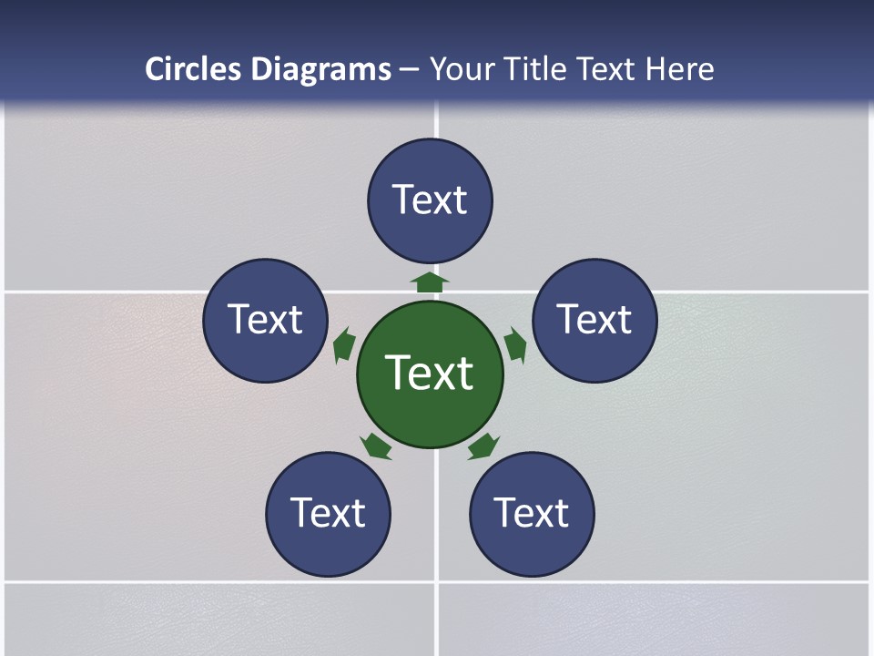 A Group Of Different Colored Leather Textures Powerpoint Template PowerPoint Template