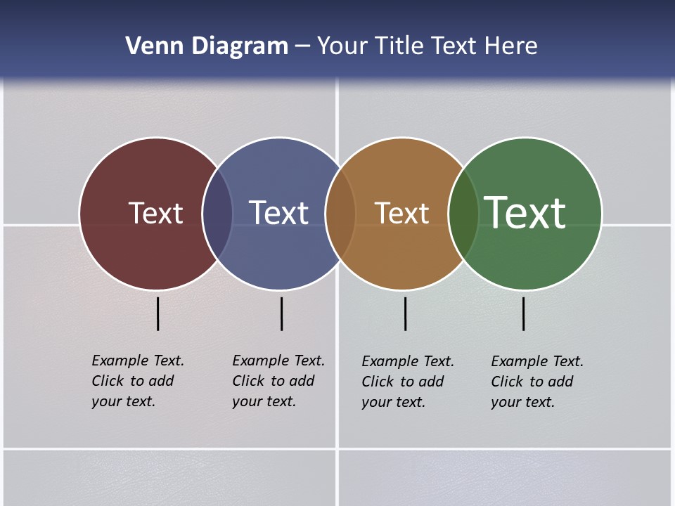 A Group Of Different Colored Leather Textures Powerpoint Template PowerPoint Template