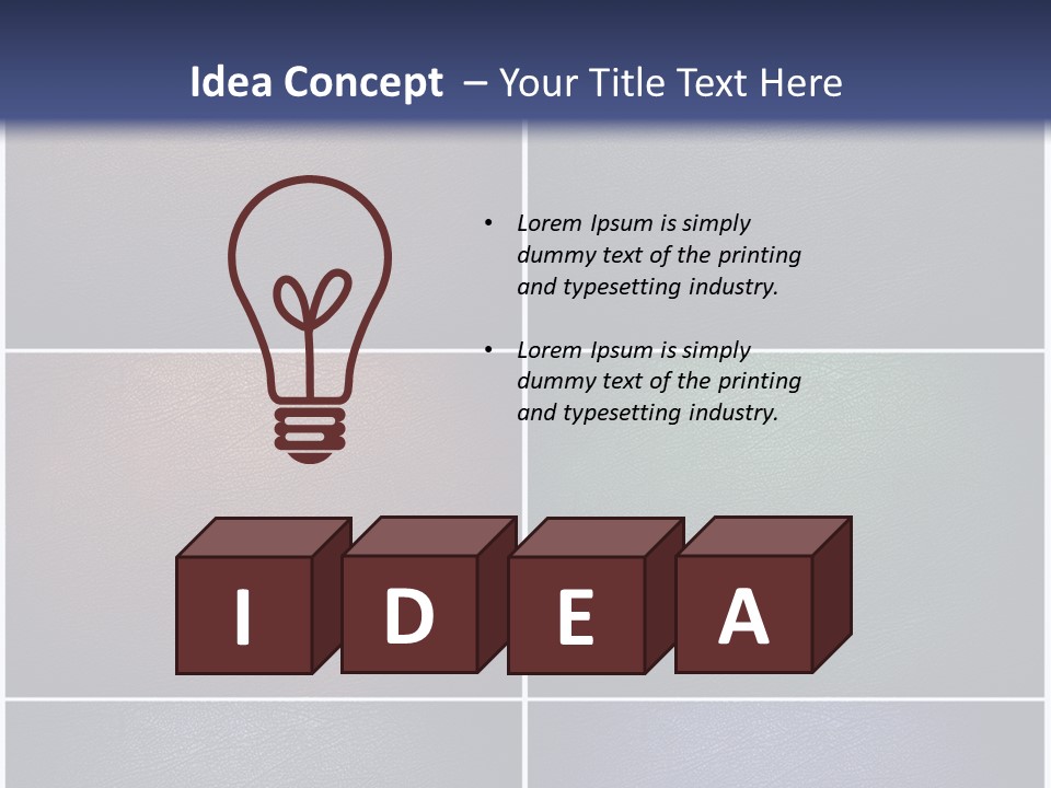 A Group Of Different Colored Leather Textures Powerpoint Template PowerPoint Template