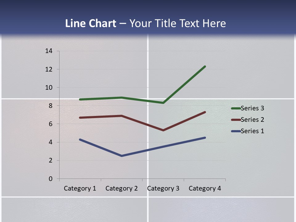 A Group Of Different Colored Leather Textures Powerpoint Template PowerPoint Template