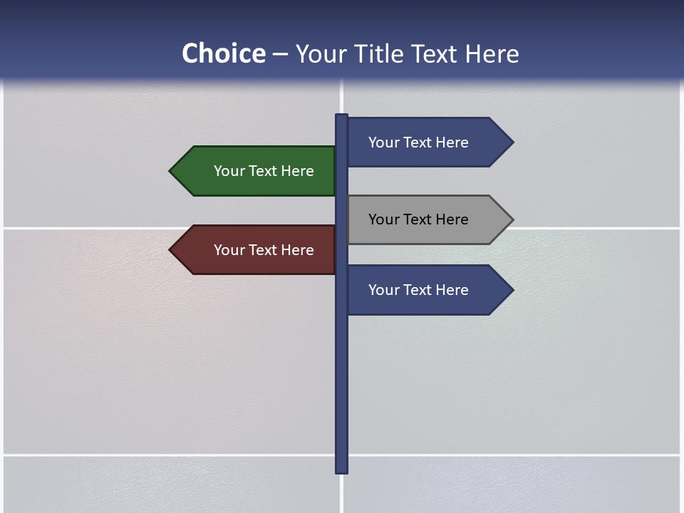 A Group Of Different Colored Leather Textures Powerpoint Template PowerPoint Template