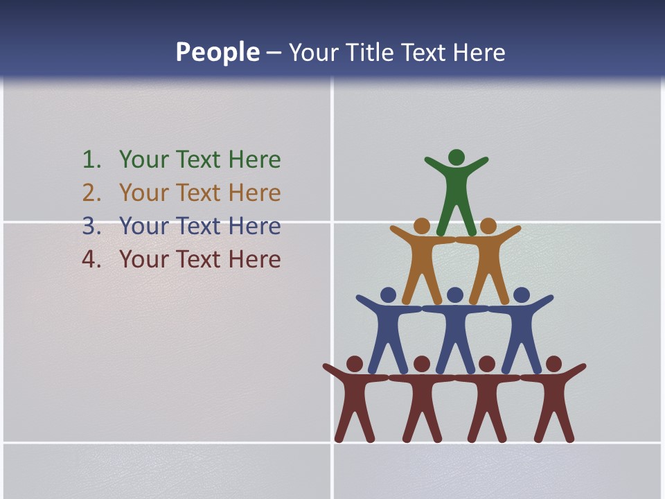 A Group Of Different Colored Leather Textures Powerpoint Template PowerPoint Template