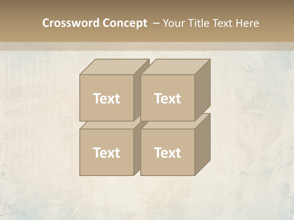A Picture Of A Blue And Beige Background With The Words Name Of Presentation Company Name PowerPoint Template